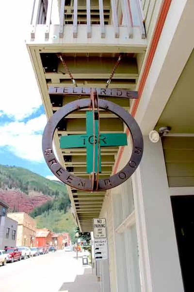 Downtown Location at Telluride Green Room