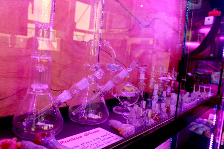 Inside the Telluride Green Room dispensary